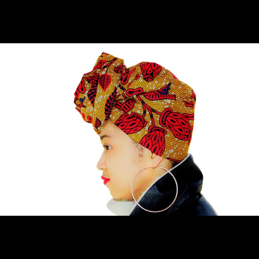 African Fabric Head Wrap/Head Tie